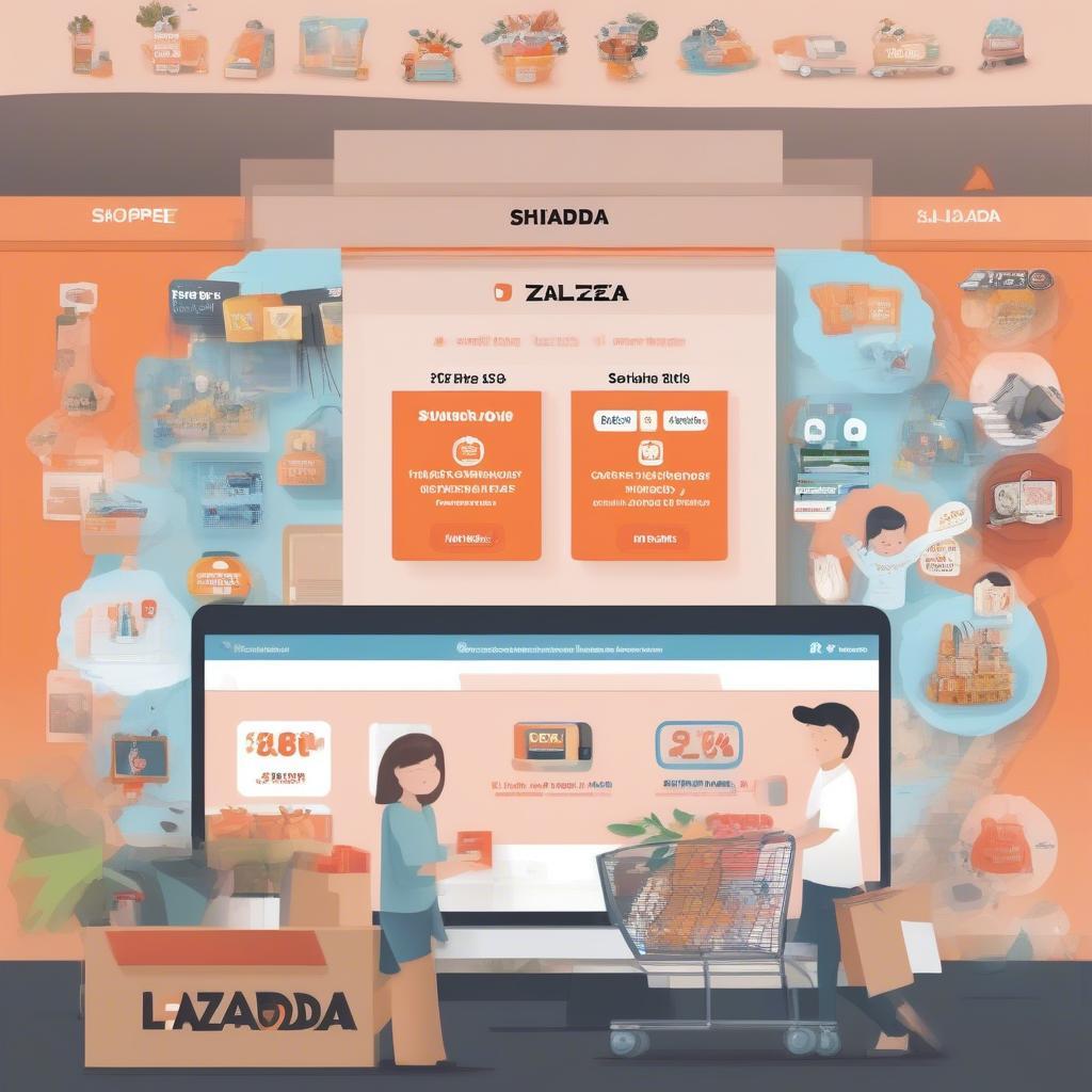 Thương mại điện tử Việt Nam 2020: Shopee và Lazada