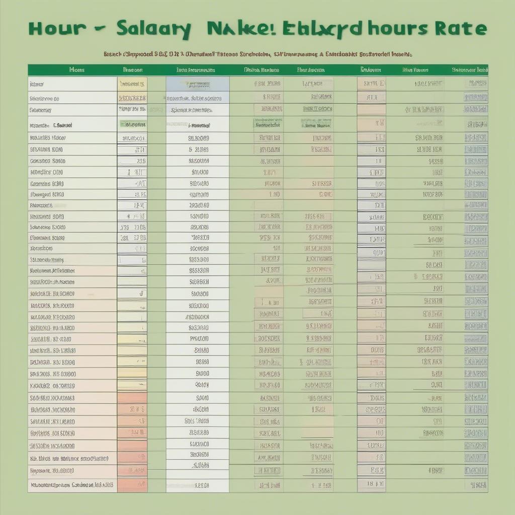 Tính lương cơ bản trong Excel