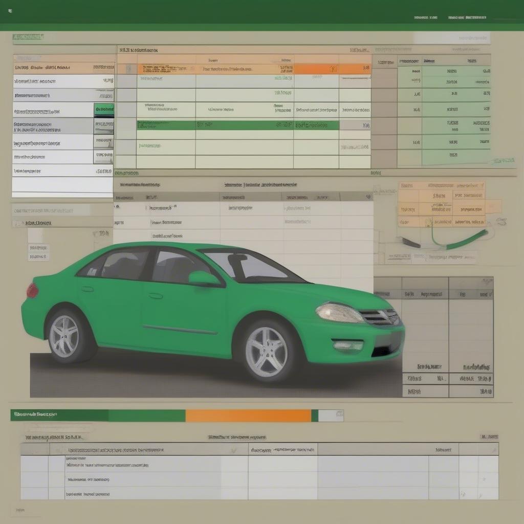 Tối ưu hóa Excel cho quản lý xưởng gara