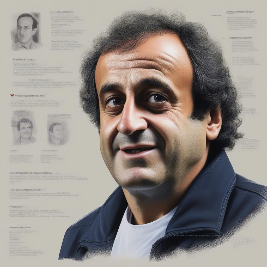 Huyền thoại Michel Platini, một trong những chân sút vĩ đại nhất của bóng đá Pháp