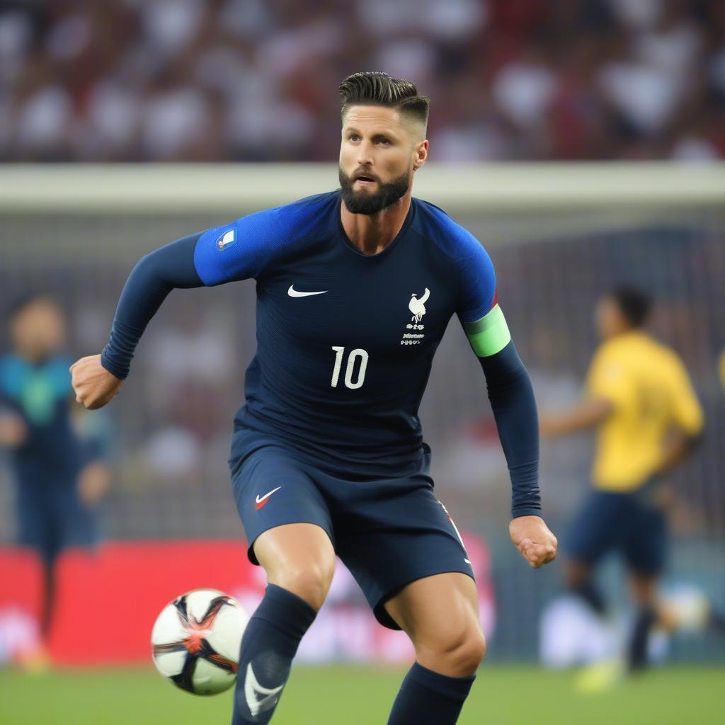 Olivier Giroud, chân sút thầm lặng nhưng hiệu quả của đội tuyển Pháp