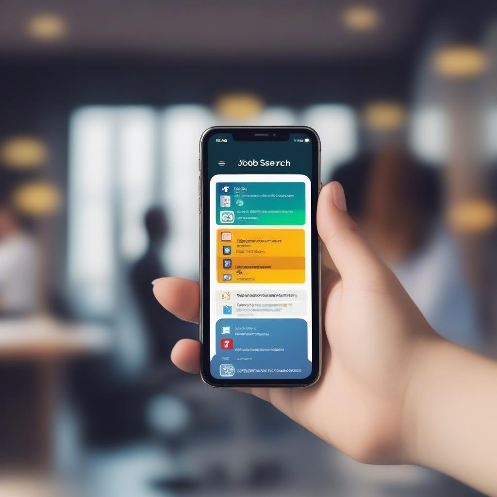 Ứng dụng tìm việc làm uy tín trên điện thoại