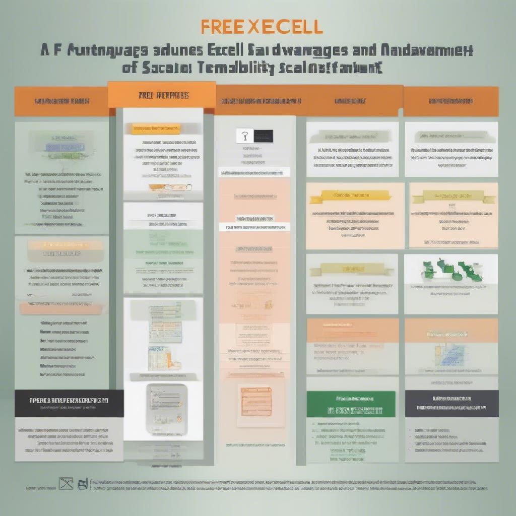 Ưu nhược điểm file excel miễn phí