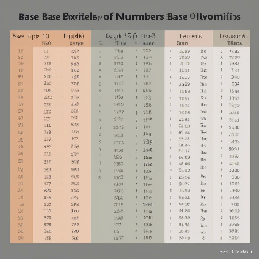 Examples of Base 36 to Base 10 Conversion