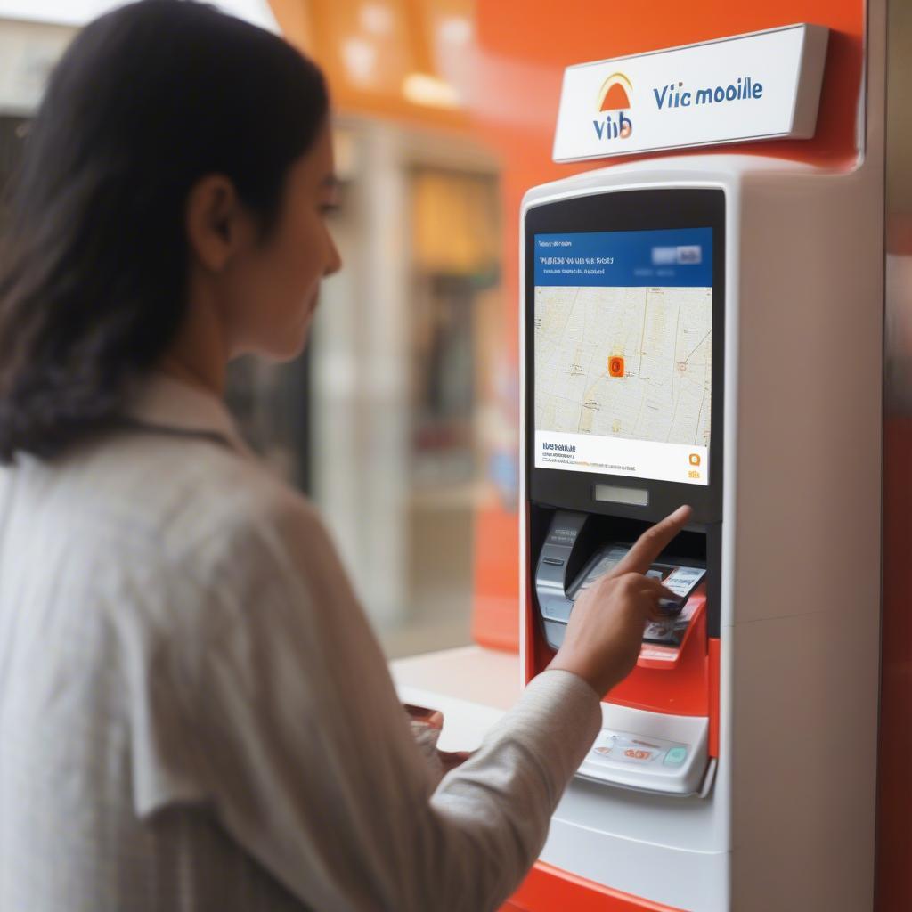 Tìm kiếm ATM VIB gần nhất qua ứng dụng