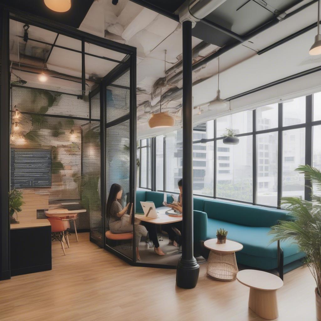 Không gian làm việc hiện đại tại WeWork Hồ Chí Minh